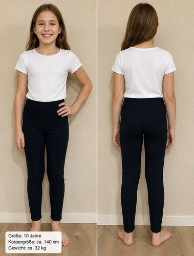Mädchen basic leggings - basic,